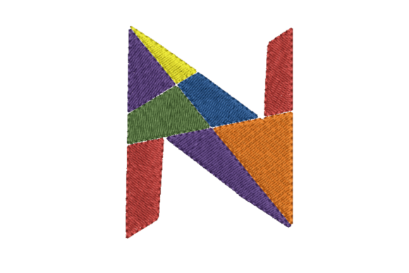 Diagonous N: Seasonal Embroidery Design