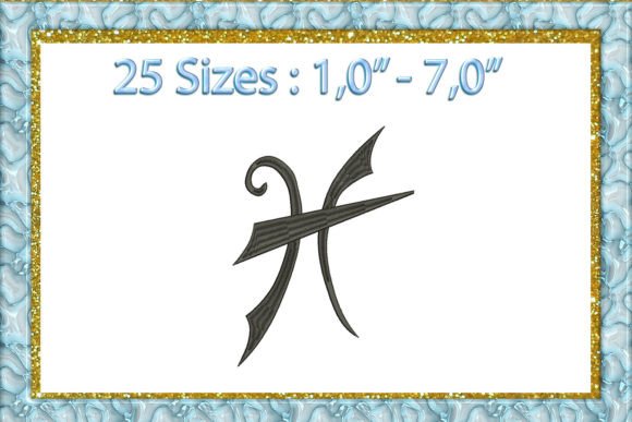 Zodiac Pisces Embroidery Review